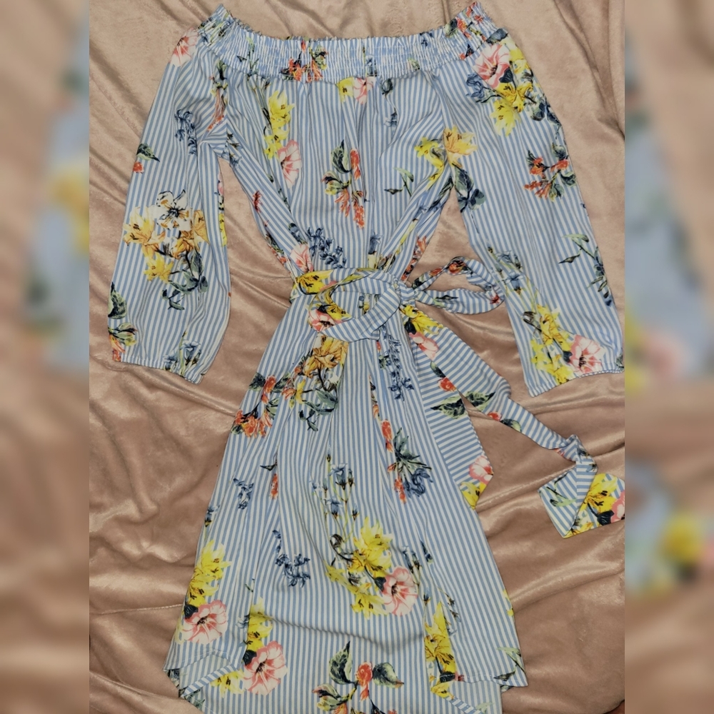 Off the shoulder dress